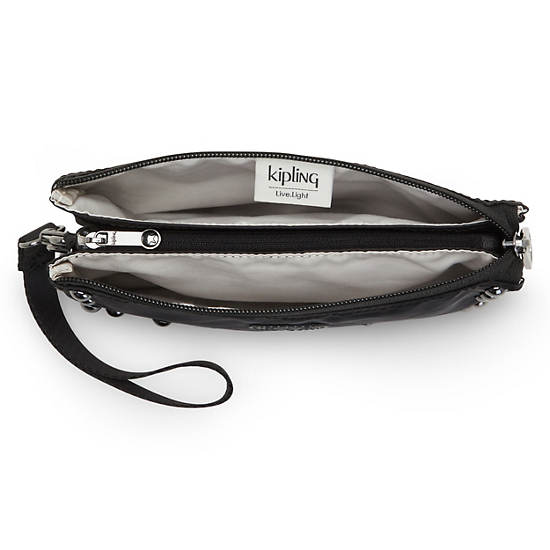 Plecaki Kipling Creativity Extra Large Metallic Wristlet Czarne | PL 1151JP